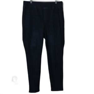 Talbots Flawless Pull-On Jegging Size 14 DARK WASH DENIM Women's Comfort